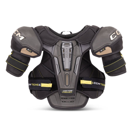 CCM Tacks Vector Premier Junior Hockey Shoulder Pads - 2022